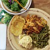 One of the best things in the Bunkhouse: the food! Uma das melhores coisas no alojamento: a comida. : Big Bend Ranch State Park