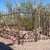 Cemetery. Cemitério. : Big Bend Ranch State Park, Fort Leaton