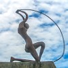A modern rendition of Iracema, the virgin with golden lips. She represents the birth of the people of Ceará. : Family, Fortaleza, familia
