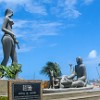 Another more traditional statue of Iracema and the Portuguese Soares Moreno who helped settle the area. : Family, Fortaleza, familia