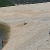 All-terrain vehicles on the dunes