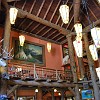 Interior of the hotel. Interior do hotel.