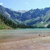Avalanche Lake. Lago Avalanche.