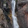 View of the falls. Vista das quedas.