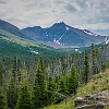 We reach Aster Park Overlook. Chegamos no ponto panorâmico de Aster Park. : Aster Park, Glacier NP, vacation 2014