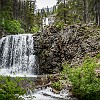 Rockwell Falls. Quedas de Rockwell. : Glacier NP, Rockwell Falls, vacation 2014