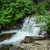 GNP2014 072 DSC05028 : Glacier NP, Rockwell Falls, vacation 2014