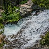 GNP2014 080 DSC03383 : Glacier NP, Rockwell Falls, vacation 2014