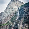 It was a beautiful and very tranquil trail after a steep climb. Foi uma trilha muito bonita e tranquila depois de elevação íngreme. : Feather Plume Falls, Glacier NP, vacation 2014