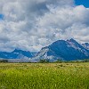 Leaving Glacier to Canada, we marveled at the mountain range in the park. Saindo de Glacier para o Canadá, vimos as cadeias de montanhas no parque. : Glacier NP, St Mary Lake, vacation 2014
