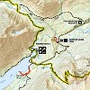 The last two trails in the Two Medicine area: Running Eagle Falls 3/4 miles) and Paradise Point (1.42 mi). As duas últimas caminhadas na área de Lago Two Medicine: Quedas Running Eagle (1,25 km) e Ponto do Paraíso (2,3 km).