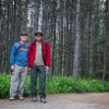 We started off a bit cold. Começamos com um pouco de frio. : Glacier NP, Grinnell Lake, vacation 2014