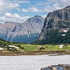 We finally decided to return since we had already been to the Hidden Lake Overlook in our previous trip. Finalmente resolvemos voltar pois já havíamos ido ao ponto panorâmico do Lago Escondido na nossa viagem anterior. : Glacier NP, Hidden Lake, vacation 2014