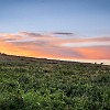 The sunset along the road was impressive. O por-do-sol na estrada estava muito bonito. : Glacier NP, St Mary Lake, vacation 2014