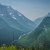 The views along this road are sometimes breathtaking. We stopped several times. O panorama nessa estrada é deslumbrante às vezes. Paramos várias vezes. : Glacier NP, Going-to-the-Sun Rd, vacation 2014