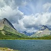 Imagine having breakfast with this view every morning. Imagine só o café matinal com essa vista todas as manhãs. : Glacier NP, Many Glacier Hotel, Swiftcurrent Falls, Swiftcurrent Lake, vacation 2014