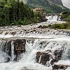 GNP2014 185 DSC03675 : Glacier NP, Many Glacier Hotel, Swiftcurrent Falls, Swiftcurrent Lake, vacation 2014