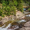 Ptarmigan Creek. Riacho Ptarmigan. : Glacier NP, Ptarmigan Tunnel, vacation 2014