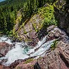 GNP2014 291 DSC03713 : Glacier NP, Redrock Lake and Falls, vacation 2014