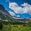 On to Bullhead Lake now. Prosseguimos ao Lago Bullhead (Cabeça de Touro). : Bullhead Lake, Glacier NP, vacation 2014