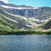 Bullhead Lake. Lago Bullhead (Cabeça de Touro). : Bullhead Lake, Glacier NP, vacation 2014