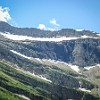 The lake gives incredible views of Mount Wilbur and Swiftcurrent Glacier. O lago nos dá vistas impressionantes do Monte Wilbur e Geleira Swiftcurrent. : Bullhead Lake, Glacier NP, vacation 2014