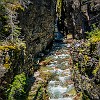 We start our hike at Sungorge Rift. Começamos a caminhada na Fissura Sungorge. : Glacier NP, Sunrift Gorge, vacation 2014