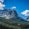 Little Chief Mountain. Montanha do Chefe Pequeno. : Glacier NP, Sun Point, vacation 2014