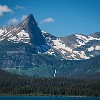 Gunsight Mountain. Montanha da Mira. : Glacier NP, Sun Point, vacation 2014