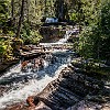GNP2014 421 DSC03838 : Glacier NP, St. Mary Falls, vacation 2014