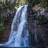 We actually get very close to these falls. A gente consegue chegar bem pertinho dessa quedas. : Glacier NP, Virginia Falls, vacation 2014