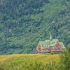 The majestic Prince of Wales hotel, where we stopped for lunch. O belíssimo hotel Príncipe de Gales, onde paramos para almoçar. : Glacier NP, Prince of Wales Hotel, Waterton Lakes NP, vacation 2014