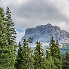 Returning to the US with a view of Chief Mountain (9,080 ft). Voltando pros EUA com uma vista da Montanha Chefe (2.768 m). : Glacier NP, Waterton Lakes NP, vacation 2014