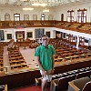 Na câmera dos deputados.