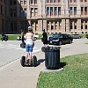 O passeio de Segway.