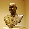 Busto do ex-presidente Lyndon Johnson.