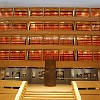 O material da biblioteca do ex-presidente Johnson.