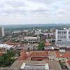 Olhando para o lado oeste da cidade.