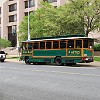 Ônibus trólei que percorre o centro da cidade apenas.