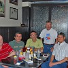 Keith, Egídio, Heliomar, Bill, Francisco.