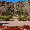Stage for summer play "Texas." Palco para a peça "Texas" apresentada todos os verões. : Palo Duro Canyon SP