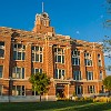 The beautiful court house in Canyon, Texas. A bela sede municipal de Canyon, Texas. : Canyon, Courthourse, Texas